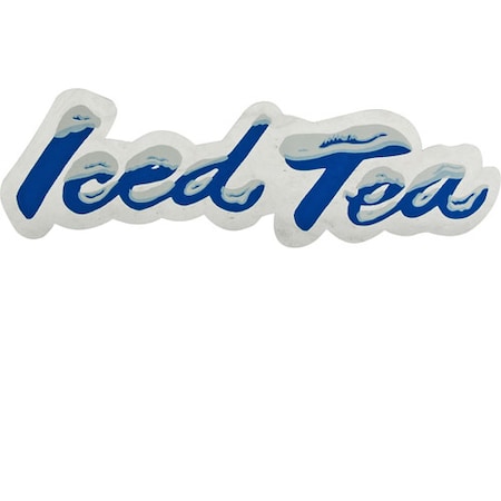 Curtis Label, Iced Tea For - Part No Wcwc-3800 WCWC-3800